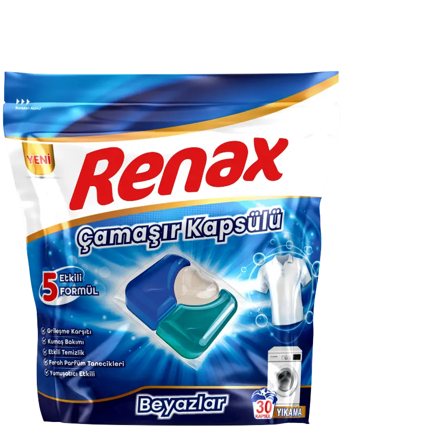 Renax Beyazlar İçin Çamaşır Kapsülü
