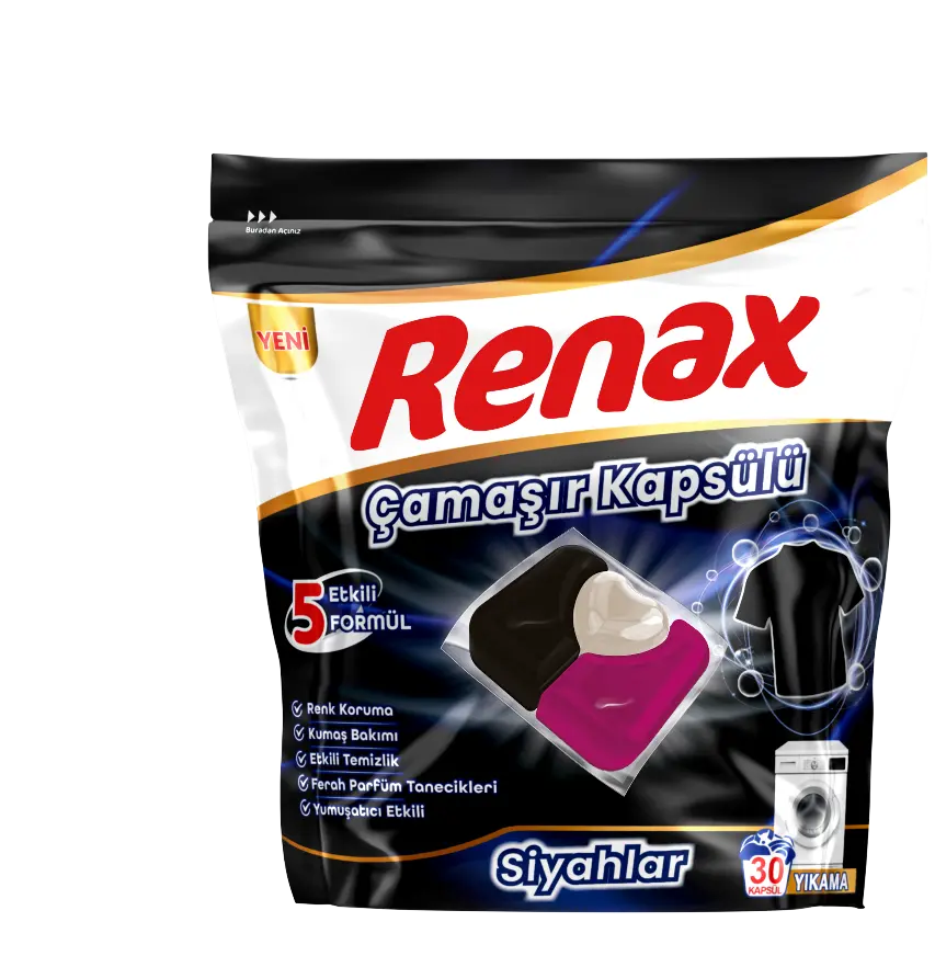 Renax Siyahlar İçin Çamaşır Kapsülü