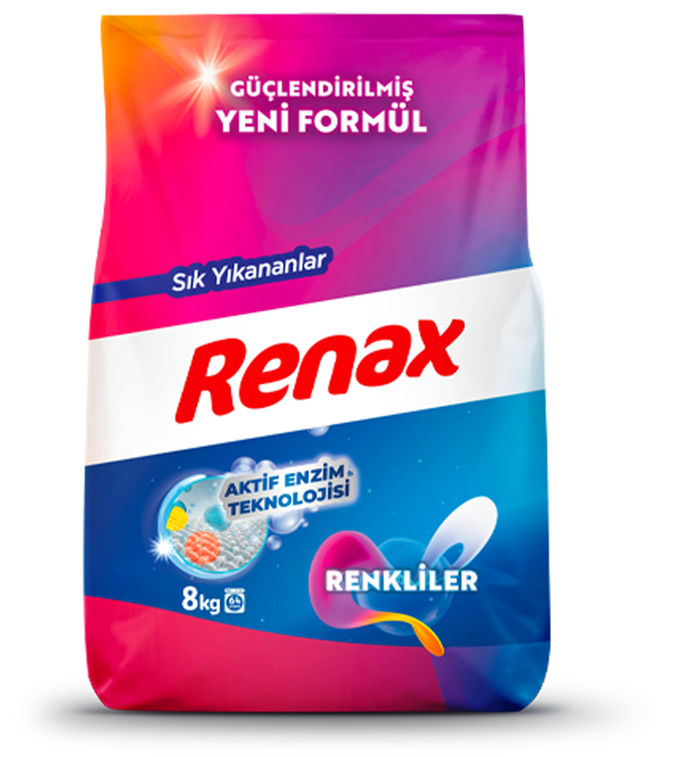 Renkliler için 8 kg