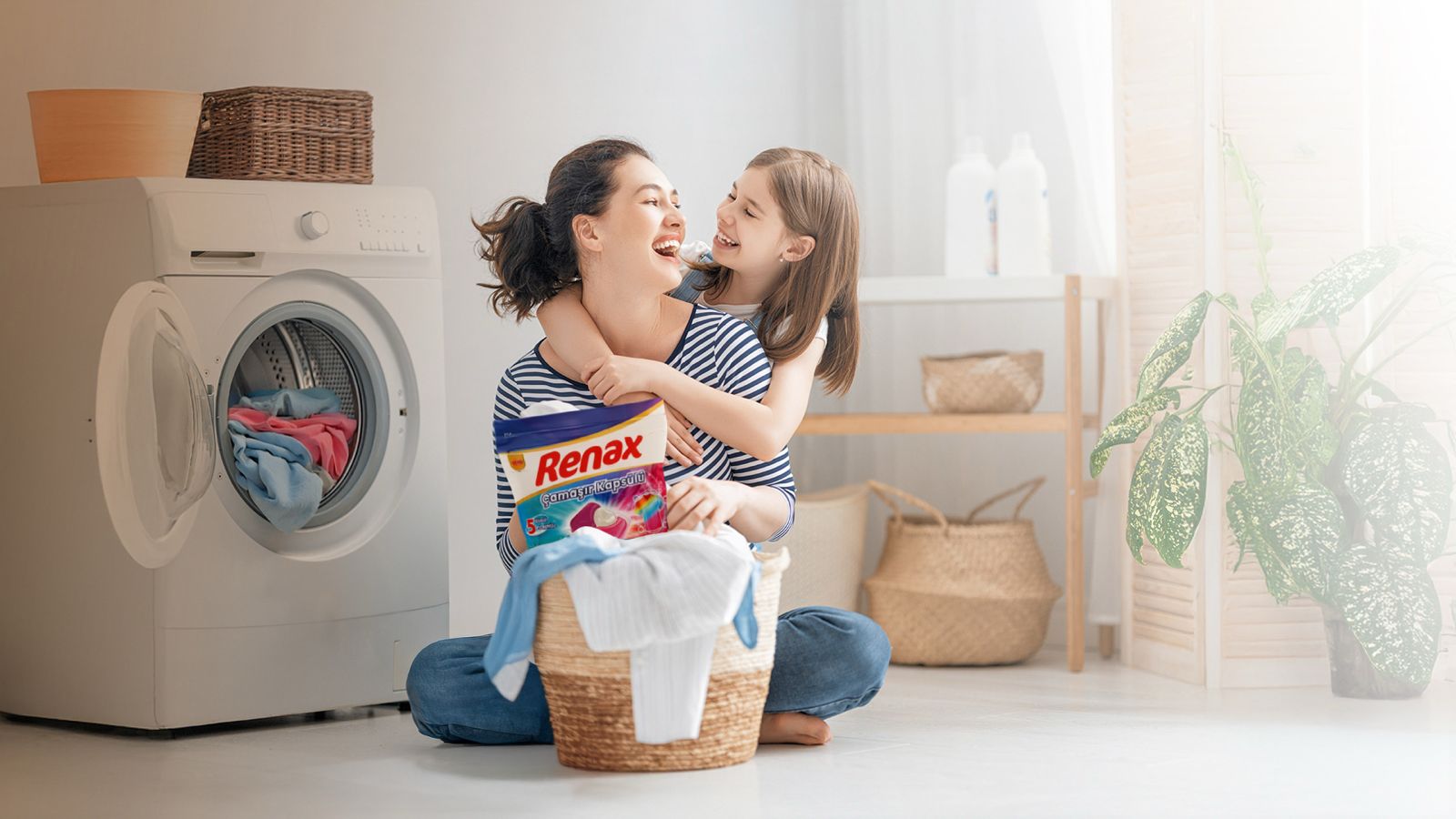 Her yıkamada Canlı renkler