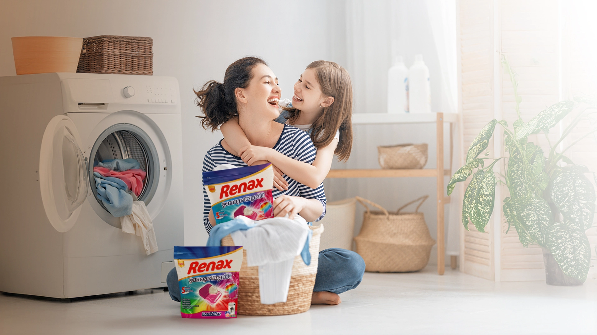 Every wash Vibrant colors